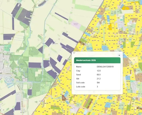 Screenshot Mole Soilmaps